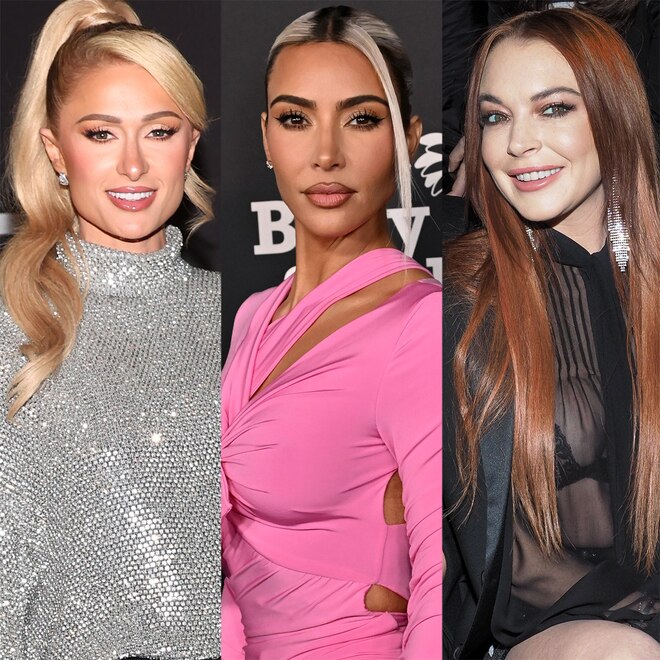 Paris Hilton, Kim Kardashian, Lindsay Lohan